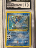 Blastoise & Suicune ex Deck - Articuno 009/034 CGC Gem Mint 10