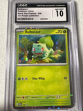 151 Poster Collection - Bulbasaur 046 - CGC Gem Mint 10